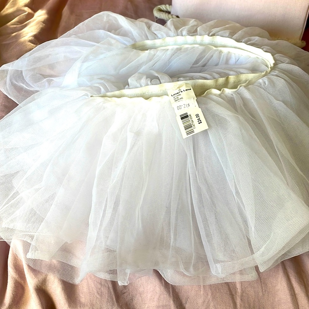 Adult Tutu Bright white Onesize fits all